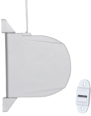 Rollladen Gurtwickler mit Gurt 14mm 5m Rollo Aufschraubwickler Aufputz 180°C drehbar (Square)