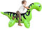 Flotadores de dinosaurio para piscina, raptor de natación inflable, balsa de piscina fresca para más de 6 años, lago, río, actividades al aire libre, fiesta acuática, playa, actividades