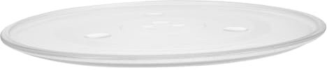 Ipetboom Plato de Vidrio para Microondas Accesorio Resistente de Grueso Bandeja Giratoria para Horno Diseño Práctico y Robusto