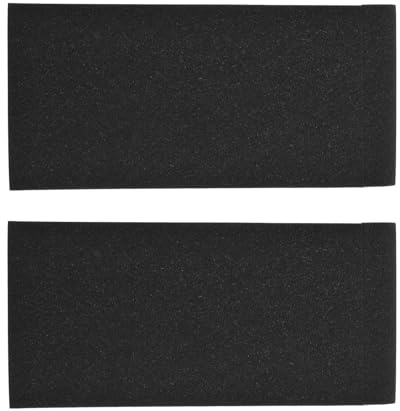 SEAFRONT Tampons d'isolement Acoustiques, Mousse Anti-Vibration, Coussin de Haut-Parleur 27x10cm pour Home Studio (27 x 14cm)
