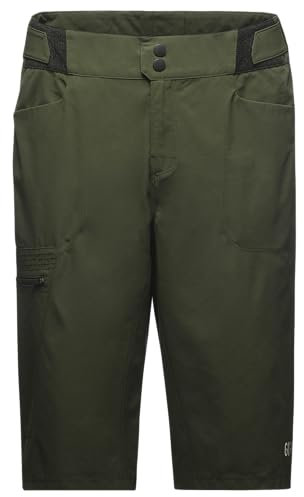 GORE WEAR Damen Herren Radshorts Passion Olive (403), Xxxl Shorts, Utility Green, 3XL EU