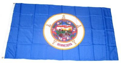 Fahne / Flagge USA Minnesota NEU 90 x 150 cm Flaggen