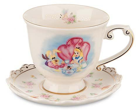 Alice au pays des merveilles Tasse à thé et soucoupe