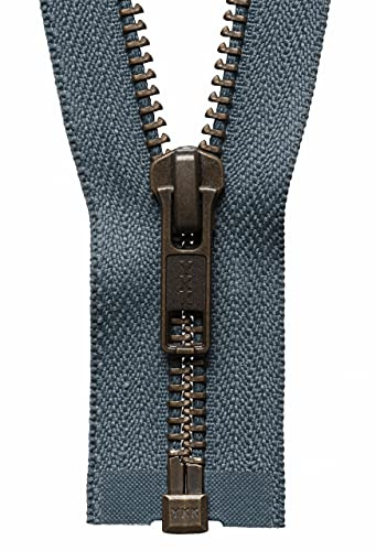 YKK Open Ended Zip, No. 578 Dark Grey, 66 cm Length
