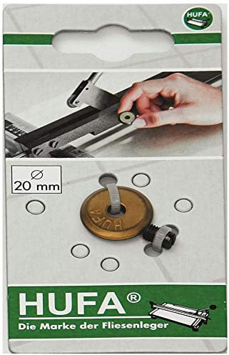 HUFA Schneidrädchen HM m. Achse D. 20mm Bohrung 5mm Stärke 3mm aus Titan