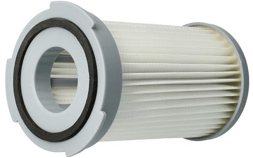 vhbw Filtro compatible con AEG/Electrolux Ergospace ZE2400 - ZE2410 XXL BOX aspiradora - Filtro de aire de salida, blanco