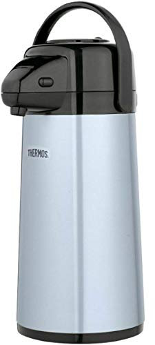 Thermos - Jarra térmica de vidrio aislada al vacío, 2 cuartos, gris metálico (PP1920TRI2)