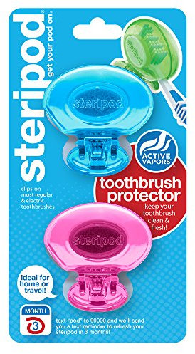 Steripod Proteggi Spazzolino, Colori assortiti