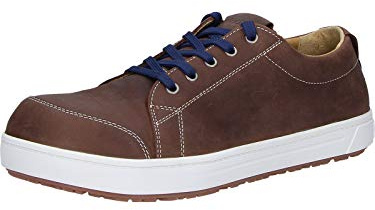 BIRKENSTOCK QS 400 S3 Sicherheitsschuh aus Naturleder mit auswechselbarem Fußbett