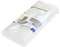 Rollo gofrado de envasado al vacío (25cm x 6 metros) (2 uds.) para Todo Tipo de envasadora doméstica, Foodsaver, Lacor, Caso, Silvercrest, etc.