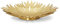 Georg Jensen Weihnachts-Eisblumenschale aus Gold-Edelstahl von Sanne Lund Traberg - Mittel