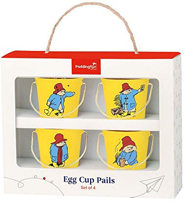 Paddington Bear Egg Cup Pails Yellow