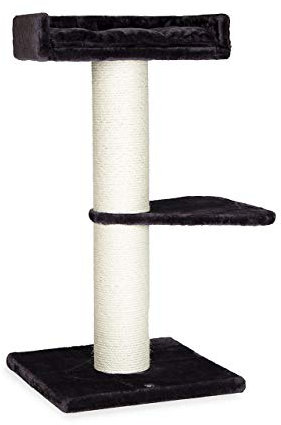 CanadianCat Company | Kratzbaum Barnie | grau | ca. 60 x 75 x 118 cm | Ø 18 cm Sisalstamm XXL, geeignet für große Katzen