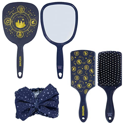 Paladone Harry Potter Beauty Accessoires Geschenkset - inklusive Pinsel, Spiegel und Schleife