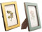 Bilderrahmen Vintage Antik, 2 Stück Bilderrahmen 6x4, Fotorahmen Rustikal, Bilderrahmen Tischdeko, Bilderrahmen mit Standfuß, Kann Aufgehängt Oder Tischplatte, für Office Tabletop Home Shop Dekoration