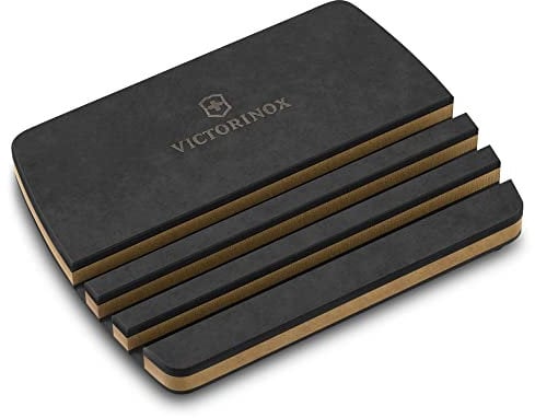 Victorinox Schneidebrett-Ständer, Praktischer Halter für 3 Schneidebretter, 12.7 x, 10.2 x, 1.2, Platzsparend, Aufbewahrung, Schwarz