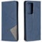 Posanter Coque pour Samsung Galaxy Note 20 Ultra, Housse Portefeuille en Cuir Etui de Protection avec Slim TPU Silicone Bumper Magnétique Flip Case, Porte Cartes avec Fonction Support Cover (Bleu)