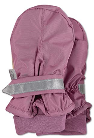 Sterntaler Fäustling mit Daumen, wasserabweisend, mit elastischem Bündchen und Klettverschluss, gefüttert - Mädchen Accessoires für Babys & Kleinkinder - beerenrosa, Gr. 1