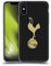 Head Case Designs Offizielle Tottenham Hotspur F.C. Schwarz und Gold Badge Soft Gel Handyhülle Hülle kompatibel mit Apple iPhone X/iPhone XS
