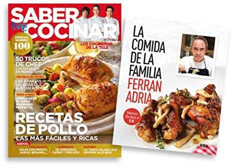 Pack Saber Cocinar #100 | Revista: 60 Recetas de temporada + Libro: La comida de la família