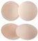 WLLHYF Round Bra Inserts Pads 2 Pairs Washable Sponge Bras Inserts Removable Bra Cups Inserts Bra Replacement Pad for Bikini Top Swimsuit Sport Bra (Skin Tone)