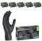 ARNOMED® Gants en nitrile taille M Noir [1000 unités] - Gants à usage unique pour chirurgie & laboratoire - Gants en nitrile sans poudre & sans latex - Moufles en nitrile XS, S, M, L, XL, XXL