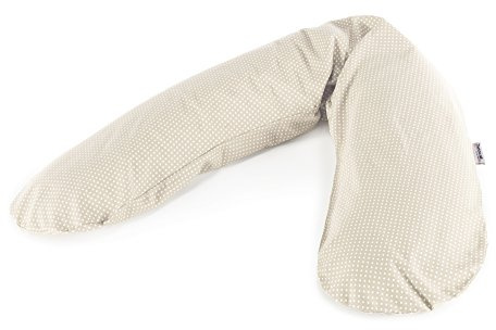 Theraline Stillkissen Das Original mit Dinkel Füllung - Farbe: 75 Punkte Beige