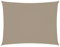 HIGSOSE Voile d'ombrage en Tissu Oxford Rectangulaire 3,5x5 m Taupe Toile Ombrage Jardin Imperméable Résistant aux UV Parasol de Terrasse Plein Air Aire de Jeux Parasol de Patio Balcon