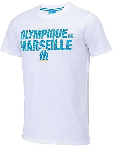 OLYMPIQUE DE MARSEILLE T-Shirt Fan Om - Collection Officielle Taille XL