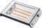 Grunkel - Tostadora de pan de 600W y apto para 4 rebanadas de pan con 6 niveles de temporizador y bandeja recoge migas. En acabado inoxidable y 38 x 25cm de superficie total