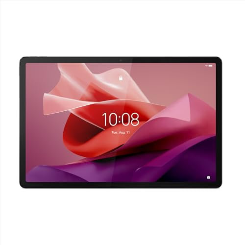 Lenovo Tab P12 - Tablette Tactile 12.7'' 3K (Processeur MediaTek Dimensity 7050, 8Coeurs, 8 Go de RAM, 128 Go UFS, Android 13, WiFi+Bluetooth) Tab Pen Plus - Gris foncé