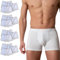 College Boxer Uomo in Puro Cotone Jersey Premium Traspirante Prodotte in Italia Anallergiche Testate Contro i Cattivi odori Made in Italy 12/6/3 Pezzi (XXL, 12pz Bianco)
