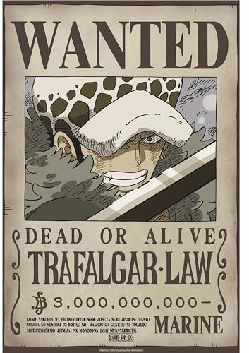 GB eye - One Piece Poster Wanted Law Wano