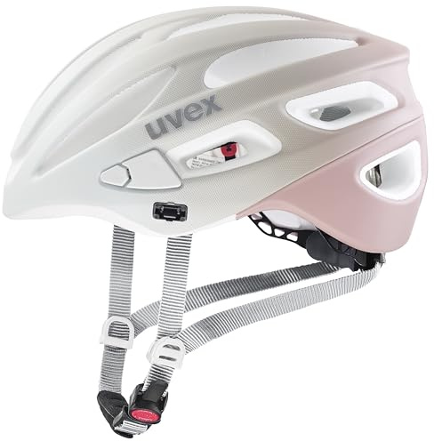 uvex True cc Fahrradhelm, Sand-dust Rose matt, 52-55 cm