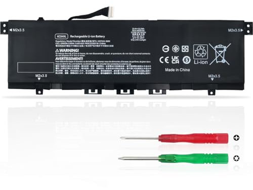 KXRSII KC04XL L08496-855 Batterie pour HP Envy X360 13-AG 13-AR Envy 13-AH 13-AQ 13M-AQ 13-AG0000 13-AG0001LA 13-AG0002LA Series HSTNN-IB8K KC04053XL L08544-2B1 TPN-W136 TPN-W133 L08544-1C1