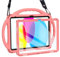 TOPESCT Funda infantil para iPad A16 de 11ª/10ª generación (2025/2022) de 11 pulgadas/11.9 pulgadas, hecha de silicona apta para niños, con protector de pantalla integrado, funda con mango a prueba de