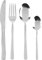Russell Hobbs Vienna 48 Piece Cutlery Set - Stainless Steel Silverware, Service for 12, Tableware with Forks, Knives, Tablespoons and Teaspoons, Dishwasher Safe Flatware, Mirror Polished