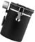 Lurrose 1 Juego tarro de café en grano recipiente hermético de acero inoxidable tarro de almacenamiento de acero inoxidable lata de almacenamiento de cocina acero inoxidable 304 Black