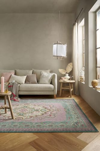 Pip Studio Teppich Majorelle by Pip - Lila/Grün 120 x 185 cm