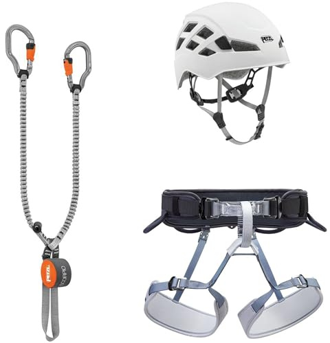 PETZL Kit VIA FERRATA VERTIGO S1 pour adultes, idéal pour utilisation pratique, format pratique