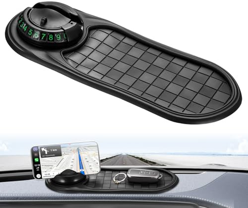 Antirutschmatte Auto Armaturenbrett, Anti Rutsch Pads Auto Antirutschmatte Handyhalterung Armaturenbrett, Multifunction Anti Rutsch Matte Autos Telefonpad für Autodekorationen Brillen Handys