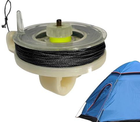 WJnflQN Perimeter Trip Alarm | 82Ft Reusable Trap,Early Warning Security System | for Fence Gate Backyard Homestead Driveway Boundary Entry Wildlife Camping Property