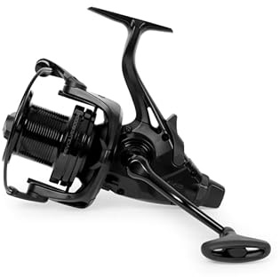 Avid Revolve 8000FS Freespool Karpfenangelrolle | Robuster Graphitkörper und Rotor | Makellose Schnurverlegung für langes Werfen | Rapid Front Drag | 2x Schnurclips | Aluminiumspule | Code A0470022