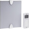 Grothe 4910752 Funkgong Set Mistral Reichweite, 210 M, Weiß, Silber