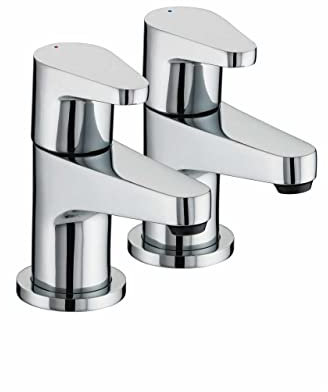 Bristan Quest Chrome Bath Taps - QST-3/4-C