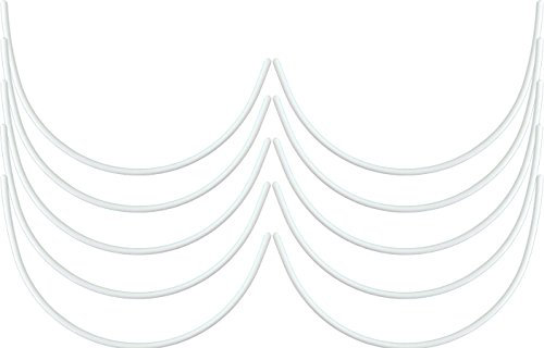 HAND ® 5 Pairs of Plastic Bra Under Wires (Size XXL)