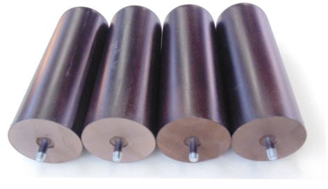 Hévéa Sélection Jeu de 4 Pieds Bois wengué 20 cm diam 60 PDS20W