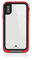 Black Rock - 360° Hero Hülle für Apple iPhone XS/X | Handyhülle wasserdicht, tauchfähig bis 8 m IP68, Outdoor Case, Cover (rot mit schwarzem Rahmen)