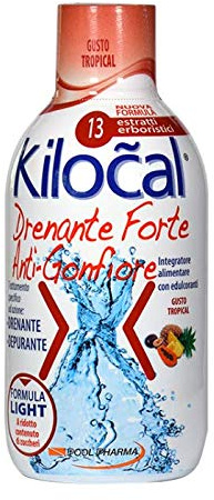 Kilocal Drenante Forte Anti Gonfiore Gusto Tropical 500 ml
