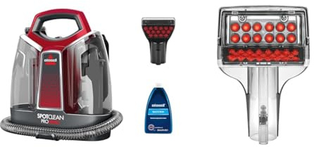 Bissell Spotclean Proheat limpiador de alfombras y quitamanchas Portatil + Bissell 2367 Accesorio de Alcance Profundo